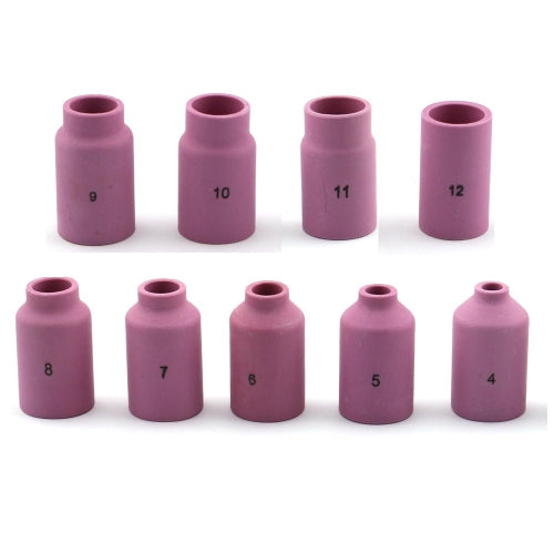 Gas Lens Alumina Ceramic Cup 54N-Series for TIG Welding Torch 17-18-26