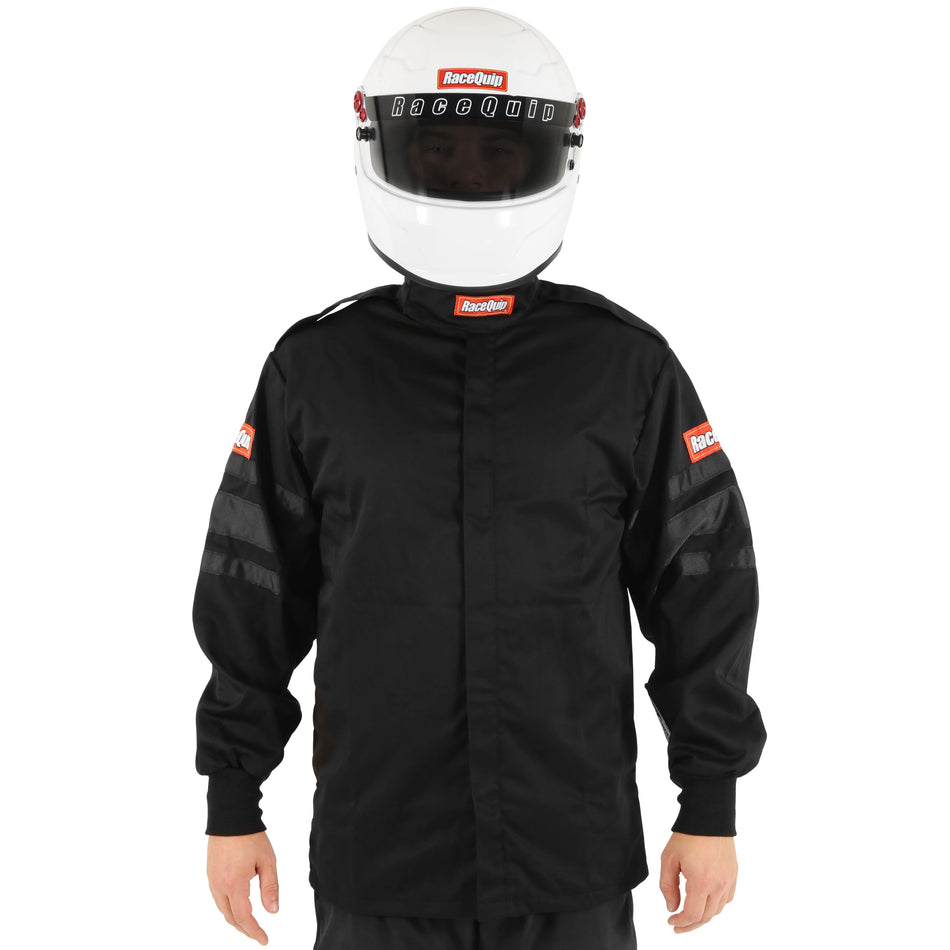 Racequip Single Layer Fire Suit Jacket - Black