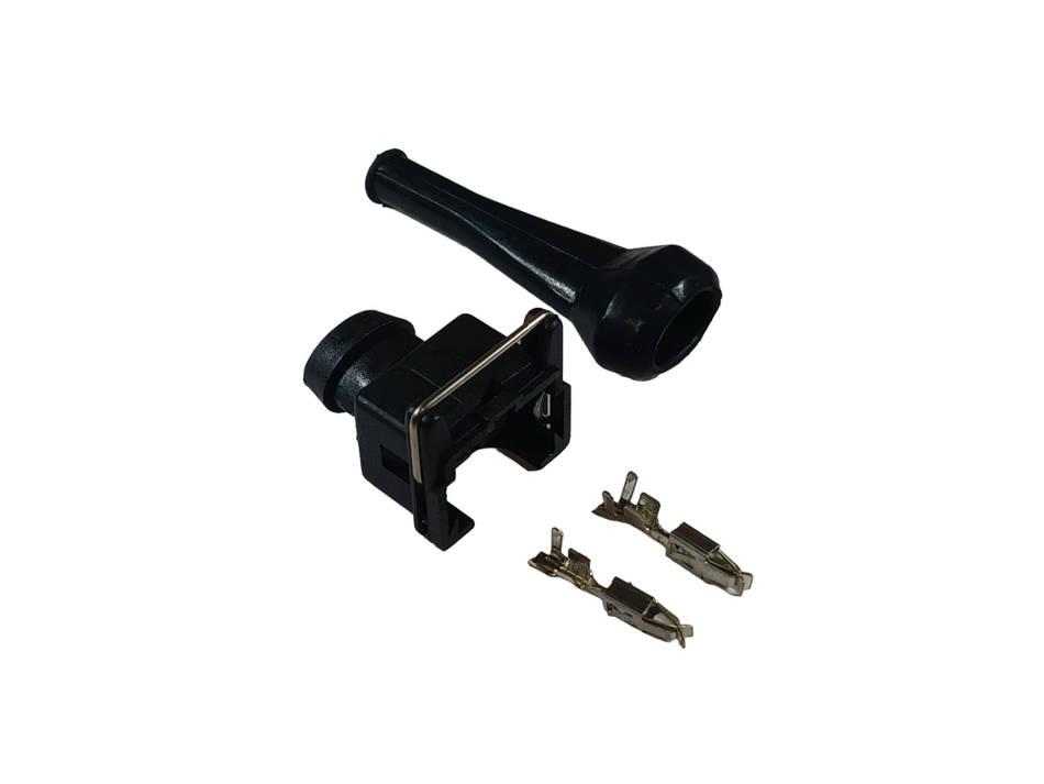 EV1 Injector Connector Kit with Rubber Boot