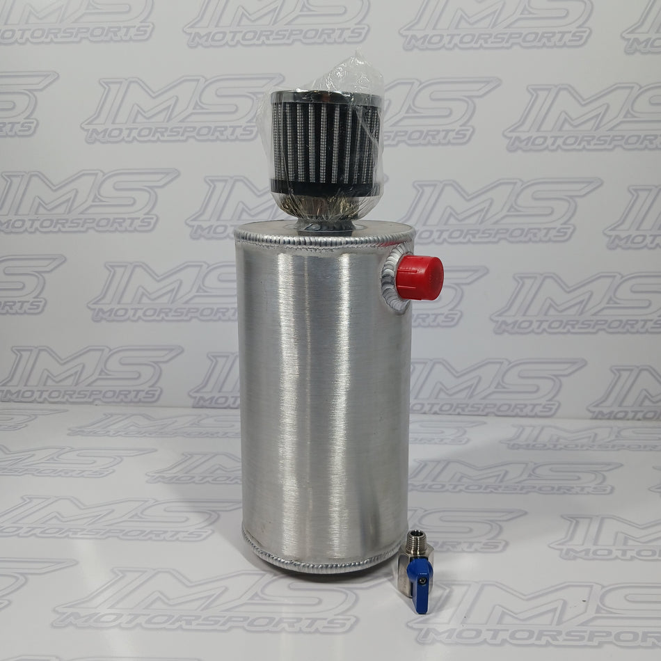 IMS 5" Round High Capacity Oil Catch Can (-12 AN / 2.9L)