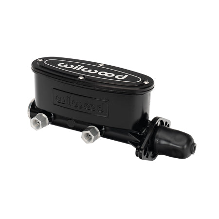 Wilwood Aluminum Tandem Master Cylinder (1-1/8" Bore)- Black