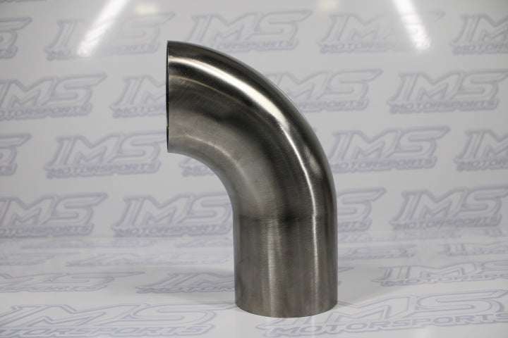 3.50" 90° Tight Radius Mandrel Bend - 1D / 3.0" CLR - 16GA - 3" Leg