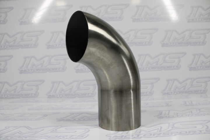 3.50" 90° Tight Radius Mandrel Bend - 1D / 3.0" CLR - 16GA - 3" Leg