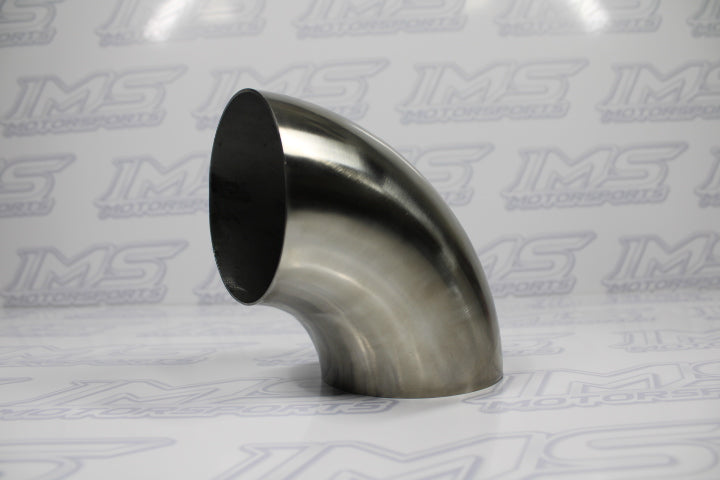 4.00" 90° Tight Radius Mandrel Bend - 1D / 4.0" CLR - 16GA - No Leg